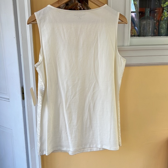 Tank top with sequins - Picture 2 of 4